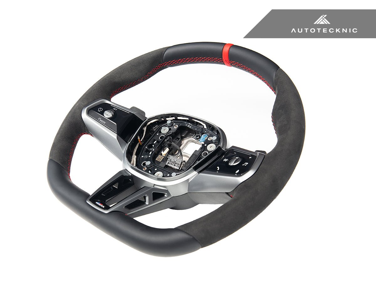 AutoTecknic Alcantara Steering Wheel - G60 5 - Series - Speedlogix