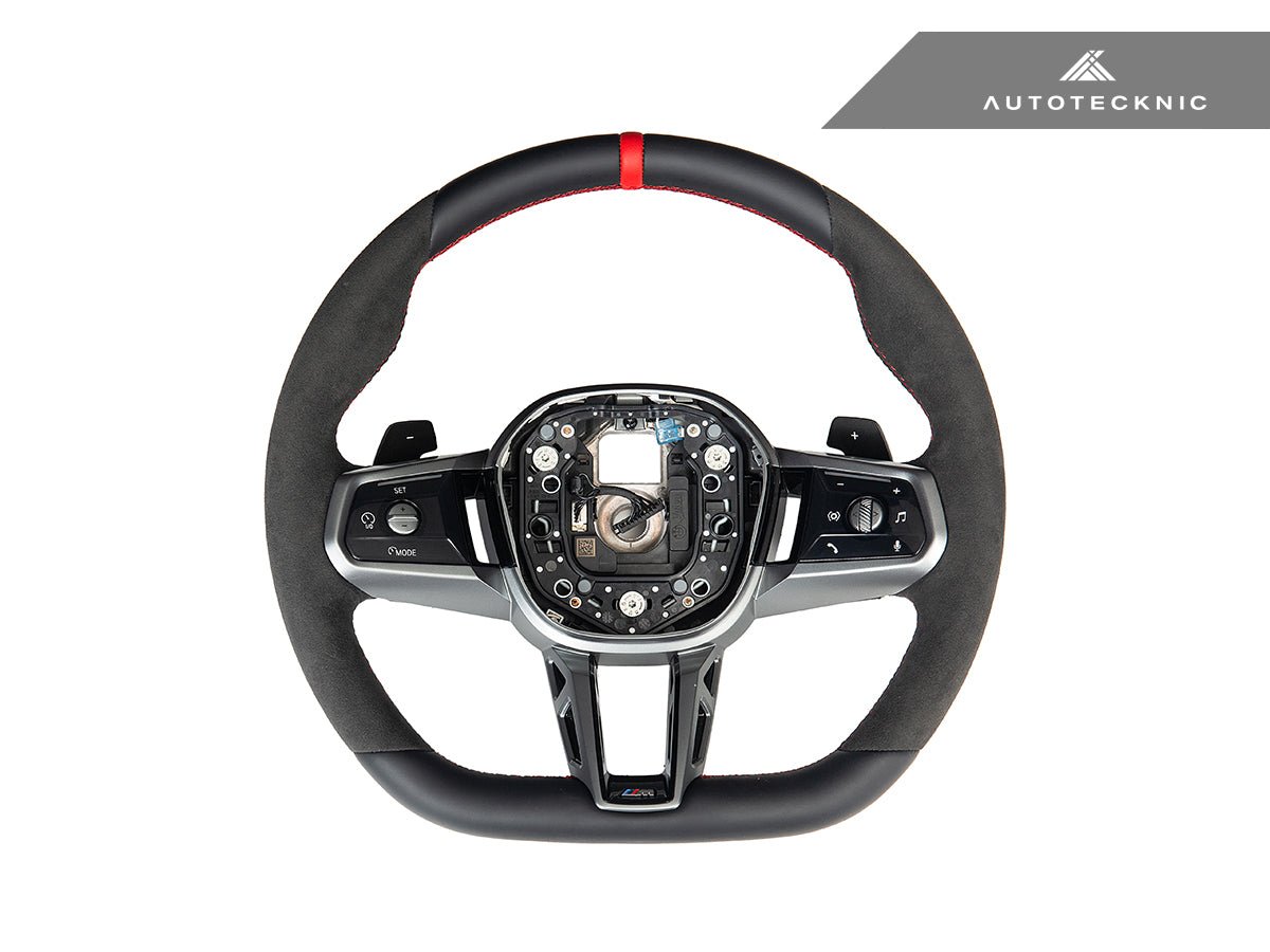 AutoTecknic Alcantara Steering Wheel - G60 5 - Series - Speedlogix