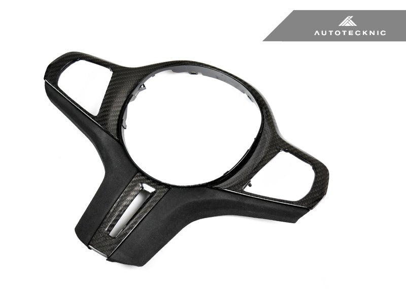 AutoTecknic Carbon Alcantara Steering Wheel Trim - G42 2 - Series - Speedlogix