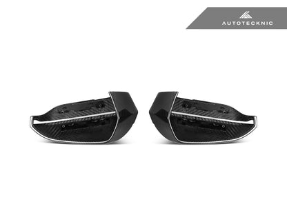 AutoTecknic Dry Carbon Fiber Mirror Cap Set - G60 5 - Series | G70 7 - Series - Speedlogix