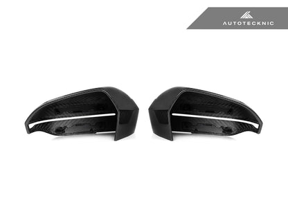 AutoTecknic Dry Carbon Fiber Mirror Cap Set - G60 5 - Series | G70 7 - Series - Speedlogix