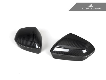 AutoTecknic Dry Carbon Fiber Mirror Cap Set - G60 5 - Series | G70 7 - Series - Speedlogix