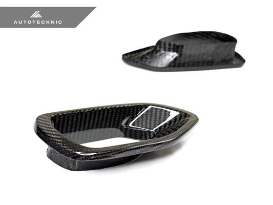 AutoTecknic Dry Carbon Grille Snorkel Set - Dodge Charger SRT Scat Pack 2015 - 2021 - Speedlogix