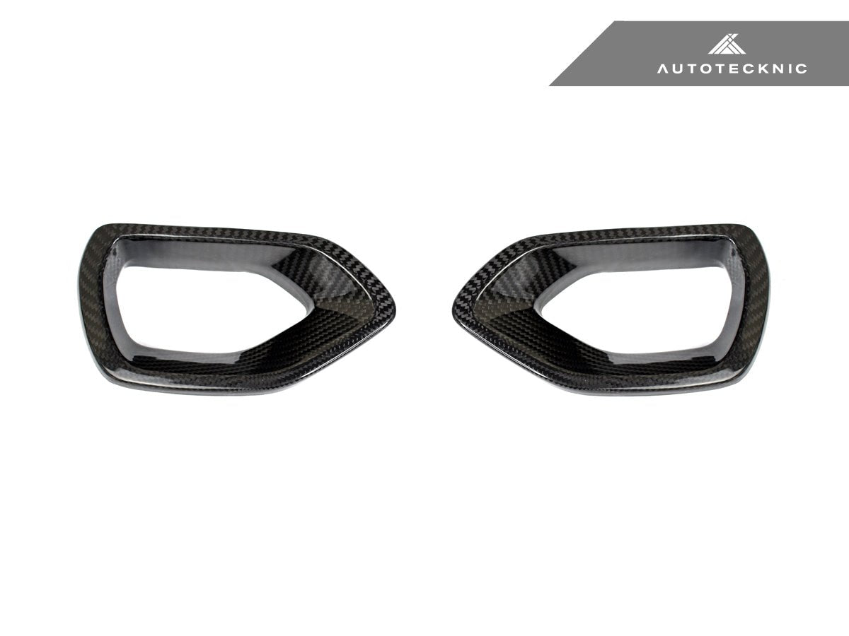 AutoTecknic Dry Carbon Grille Snorkel Set - Dodge Charger SRT Scat Pack 2015 - 2021 - Speedlogix