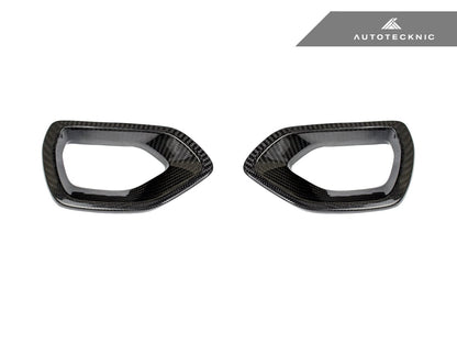 AutoTecknic Dry Carbon Grille Snorkel Set - Dodge Charger SRT Scat Pack 2015 - 2021 - Speedlogix