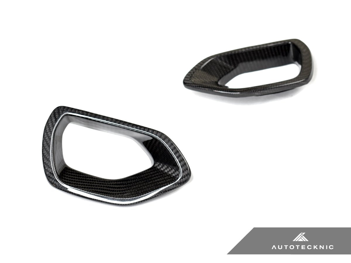 AutoTecknic Dry Carbon Grille Snorkel Set - Dodge Charger SRT Scat Pack 2015 - 2021 - Speedlogix