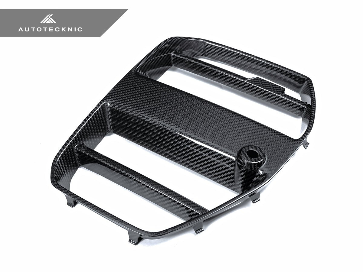 AutoTecknic Dry Carbon Podium V1 Front Grille Set - G80 M3 | G82/ G83 M4 - Speedlogix
