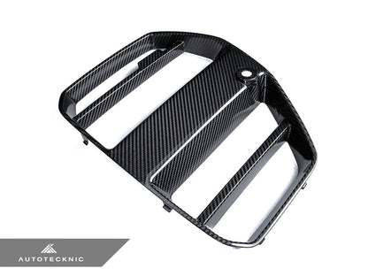 AutoTecknic Dry Carbon Podium V1 Front Grille Set - G80 M3 | G82/ G83 M4 - Speedlogix