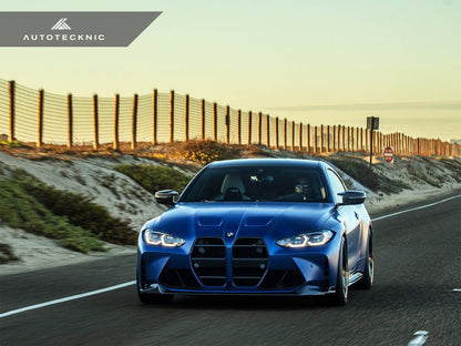 AutoTecknic Dry Carbon Podium V1 Front Grille Set - G80 M3 | G82/ G83 M4 - Speedlogix