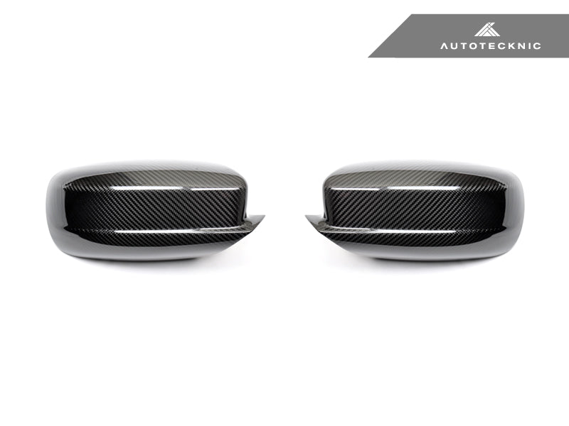 AutoTecknic Replacement Dry Carbon Mirror Covers - Dodge Charger 2011 - 2019 - Speedlogix