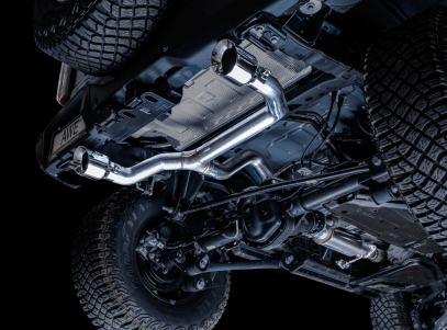 AWE 0FG Catback Exhaust, 4.5" Chrome Tips 2021 - 2024 Bronco - Speedlogix