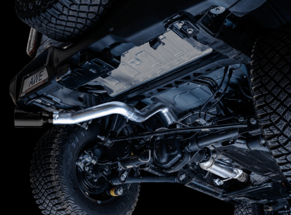 AWE 0FG Catback Exhaust, 5" Black Tip 2021 - 2024 Bronco - Speedlogix