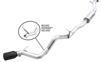 AWE 0FG Catback Exhaust, 5" Black Tip 2021 - 2024 Bronco - Speedlogix