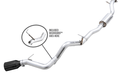 AWE 0FG Catback Exhaust, 5" Black Tip 2021 - 2024 Bronco - Speedlogix