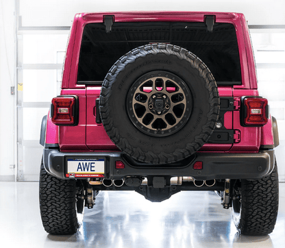 AWE Switchpath Cat - Back Exhaust 2021 - 2023 Wrangler 392 - Speedlogix