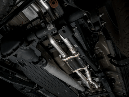 AWE SwitchPath Cat - Back Exhaust, Black Tips 2023 - 2025 Raptor R - Speedlogix