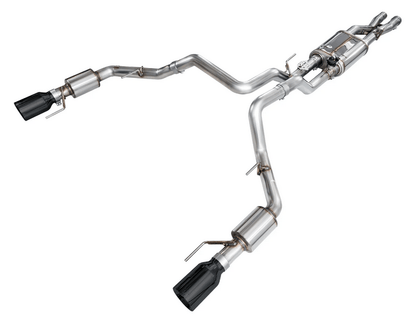 AWE SwitchPath Cat - Back Exhaust, Black Tips 2023 - 2025 Raptor R - Speedlogix