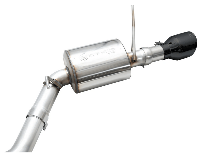 AWE Touring Cat - Back Exhaust, Black Tips 2011 - 2023 Durango 5.7L - Speedlogix
