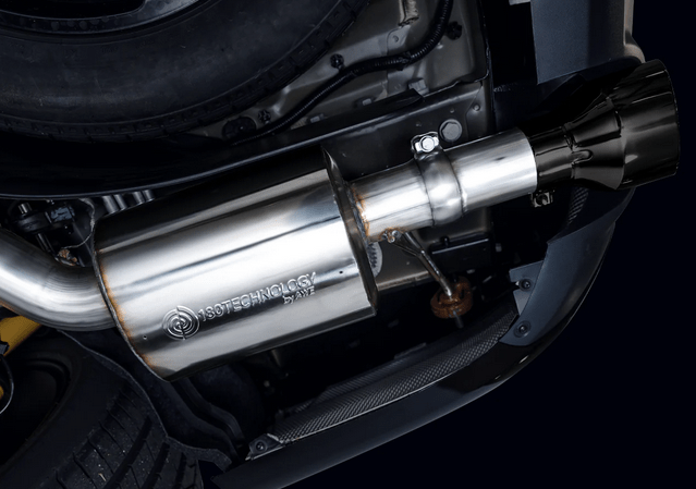 AWE Touring Cat - Back Exhaust, Black Tips 2018 - 2023 Durango 6.4L/6.2L - Speedlogix