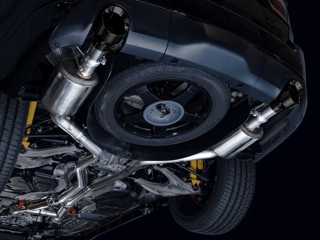 AWE Touring Cat - Back Exhaust, Black Tips 2018 - 2023 Durango 6.4L/6.2L - Speedlogix
