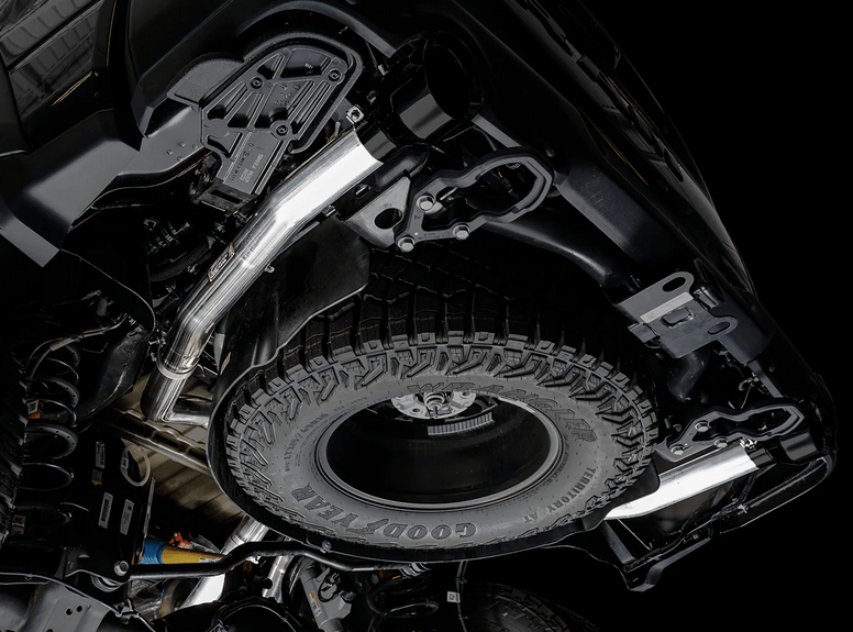 AWE Touring Cat - Back Exhaust, Black Tips 2021 - 2023 TRX 6.2L - Speedlogix