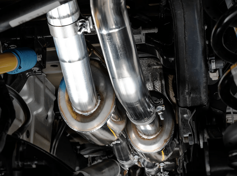 AWE Touring Cat - Back Exhaust, Black Tips 2021 - 2023 TRX 6.2L - Speedlogix