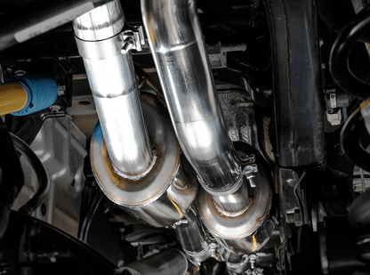 AWE Touring Cat - Back Exhaust, Black Tips 2021 - 2023 TRX 6.2L - Speedlogix