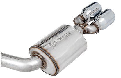 AWE Touring Cat - Back Exhaust, Chrome Tips 2015 - 2023 Challenger 6.2L/392/6.4L - Speedlogix