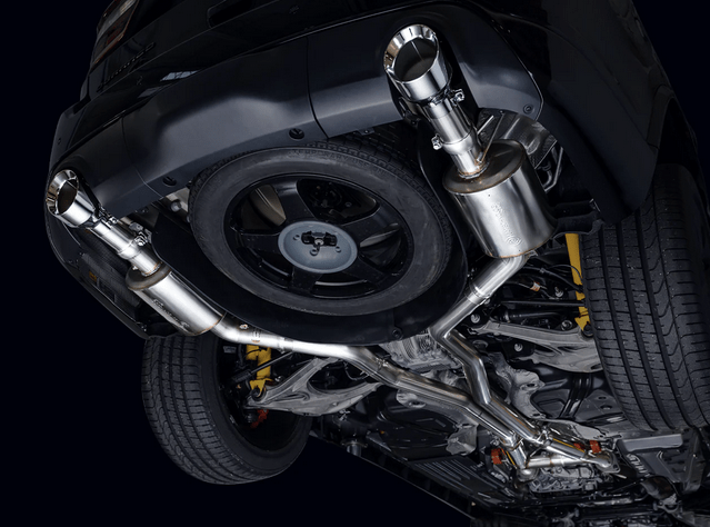 AWE Touring Cat - Back Exhaust, Chrome Tips 2018 - 2023 Durango 6.4L/6.2L - Speedlogix