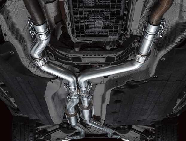 AWE Touring Cat - Back Exhaust, Chrome Tips 2020 - 2024 Explorer ST - Speedlogix