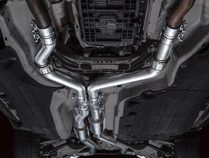 AWE Touring Cat - Back Exhaust, Chrome Tips 2020 - 2024 Explorer ST - Speedlogix
