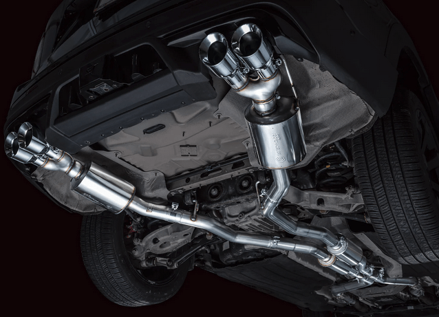 AWE Touring Cat - Back Exhaust, Chrome Tips 2020 - 2024 Explorer ST - Speedlogix