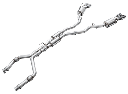 AWE Touring Cat - Back Exhaust, Chrome Tips 2020 - 2024 Explorer ST - Speedlogix