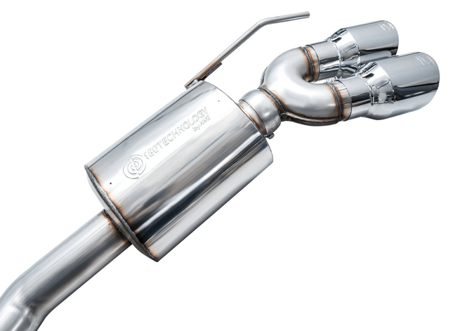 AWE Touring Cat - Back Exhaust, Chrome Tips 2020 - 2024 Explorer ST - Speedlogix