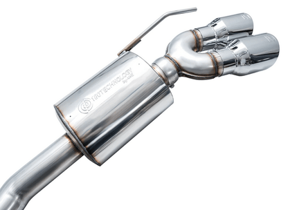 AWE Touring Cat - Back Exhaust, Chrome Tips 2020 - 2024 Explorer ST - Speedlogix