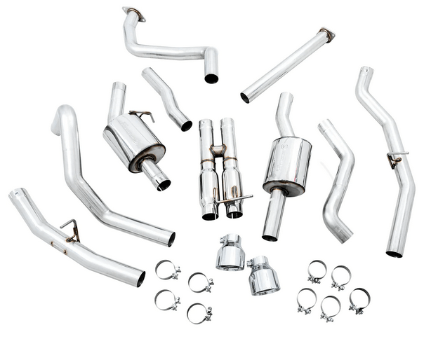 AWE Touring Cat - Back Exhaust, Chrome Tips 2021 - 2023 TRX 6.2L - Speedlogix