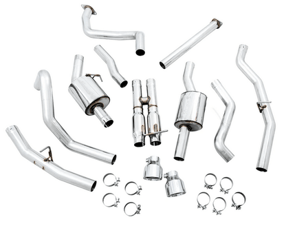 AWE Touring Cat - Back Exhaust, Chrome Tips 2021 - 2023 TRX 6.2L - Speedlogix