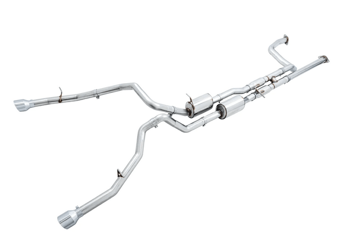 AWE Touring Cat - Back Exhaust, Chrome Tips 2021 - 2023 TRX 6.2L - Speedlogix