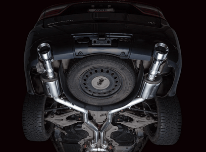 AWE Touring Cat - Back Exhaust, Silver Tips 2011 - 2023 Durango 5.7L - Speedlogix