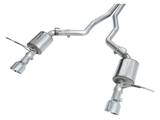AWE Touring Cat - Back Exhaust, Silver Tips 2011 - 2023 Durango 5.7L - Speedlogix