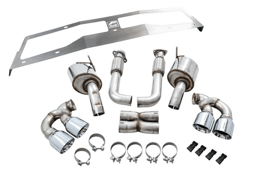 AWE Touring Edition Cat - Back Exhaust, Chrome Tips 2020 - 2023 Corvette - Speedlogix