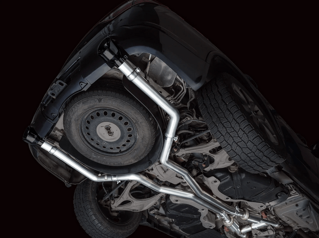AWE Track Cat - Back Exhaust, Black Tips 2011 - 2023 Durango 5.7L - Speedlogix