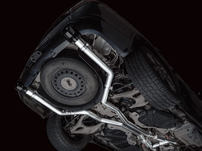 AWE Track Cat - Back Exhaust, Black Tips 2011 - 2023 Durango 5.7L - Speedlogix