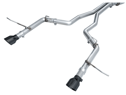 AWE Track Cat - Back Exhaust, Black Tips 2011 - 2023 Durango 5.7L - Speedlogix