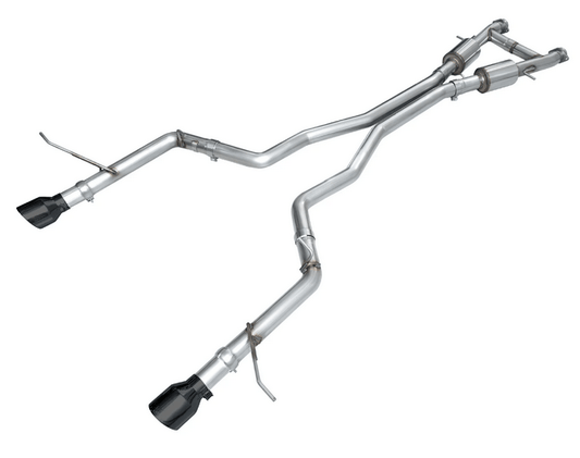 AWE Track Cat - Back Exhaust, Black Tips 2011 - 2023 Durango 5.7L - Speedlogix