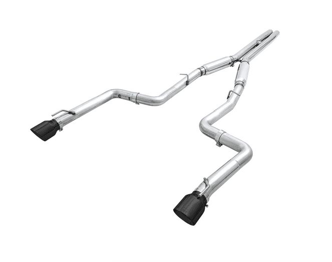 AWE Track Cat - Back Exhaust, Black Tips 2015 - 2023 Charger 6.2L/392/6.4L - Speedlogix