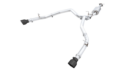 AWE Track Cat - Back Exhaust, Black Tips 2019 - 2023 Ram 1500 5.7L - Speedlogix