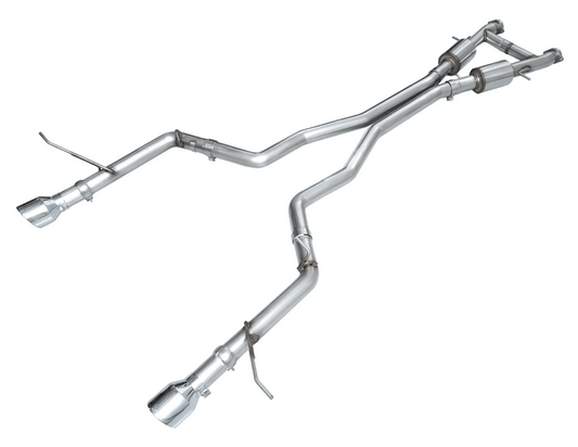 AWE Track Cat - Back Exhaust, Chrome Tips 2011 - 2023 Durango 5.7L - Speedlogix