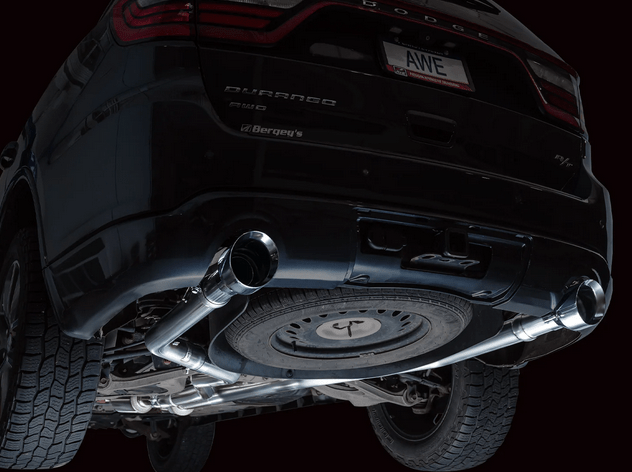 AWE Track Cat - Back Exhaust, Chrome Tips 2011 - 2023 Durango 5.7L - Speedlogix