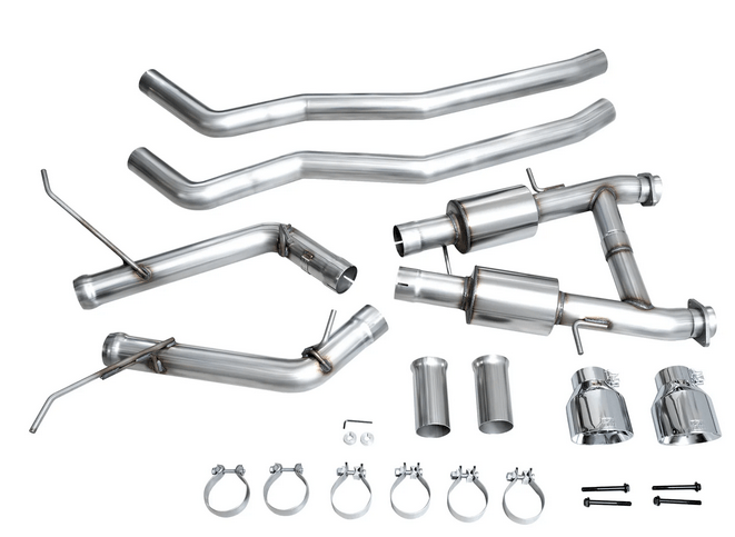 AWE Track Cat - Back Exhaust, Chrome Tips 2011 - 2023 Durango 5.7L - Speedlogix